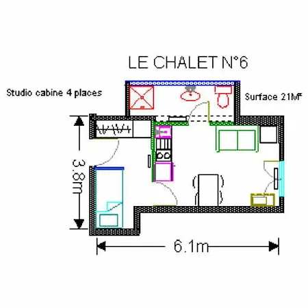 Le - Piscine 6 - Pour 4 Personnes Mae-8754 Apartment *